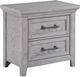 Crown Mark Beckett Light Gray Nightstand-0