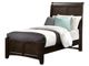 Vaughan-Bassett Bonanza Merlot Twin Sleigh Headboard-2