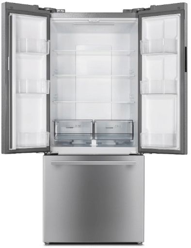 Vitara 30 in. 18.0 Cu. Ft. Stainless Look Counter Depth French Door Refrigerator-1
