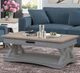 Parker House® Americana Modern 3-Piece Weathered Natural Cocktail Table Set with Dove Base-2