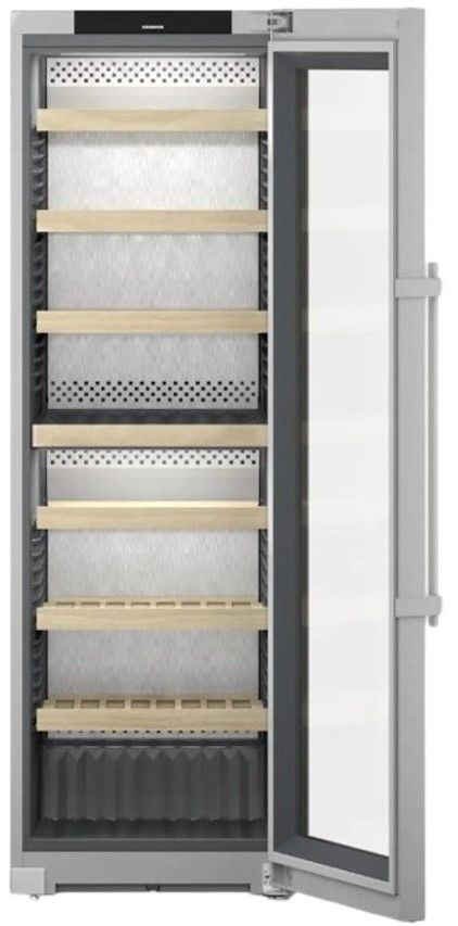 Liebherr 24" 13.1 Cu Ft. Stainless Steel Wine Cooler-1