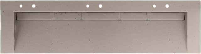 KOHLER® Constellation™ Concrete 90" Wall-Mount Trough Lavatory System and Stainless Steel Shroud-0