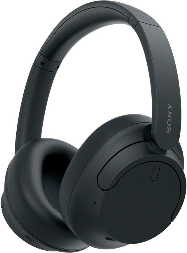 Sony® Black Wireless Over-Ear Noise-Canceling Headphones-1