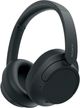 Sony® Black Wireless Over-Ear Noise-Canceling Headphones-1