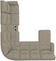 La-Z-Boy® Trouper 7-Piece Sable Reclining Sectional-2