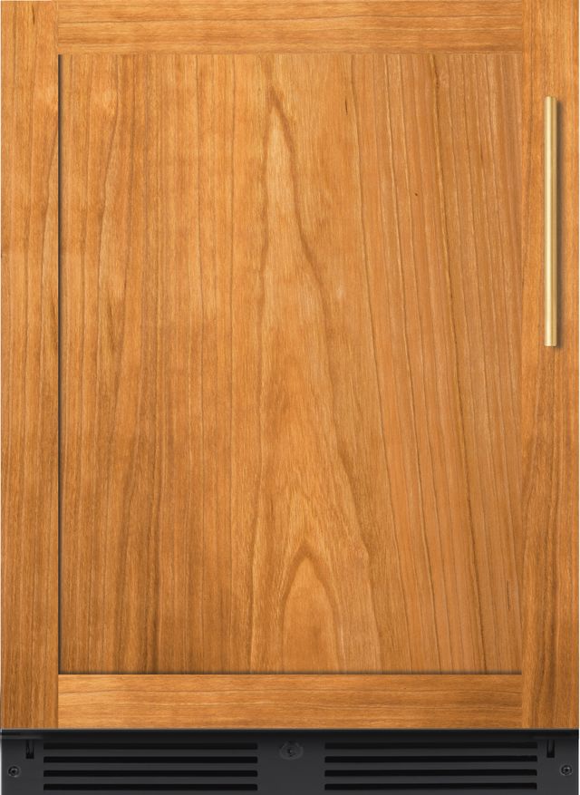 XO 24" 5.7 Cu. Ft. Panel Ready Built-In Beverage Center with Left Hinge Solid Door-0