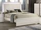 Furniture of America® Horten White Wash Eastern King Panel Bed-0