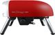 Unique® Appliances Classic Retro 16'' Candy Apple Red Liquid Propane Pizza Oven-2