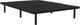 Primo™ International Air Flow Black Upholstered Queen Platform Bed Frame-0