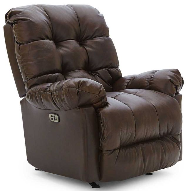 Best® Home Furnishings Customizable Brosmer Leather Power Space Saver® Recliner-1