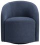 Homelegance® Dalhart Blue Swivel Chair-2