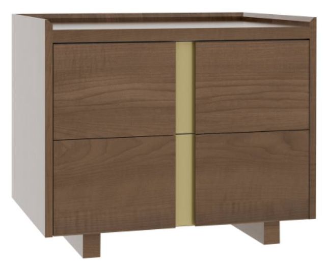 Country View Woodworking Verrado 28" Wood Legs Nightstand-0