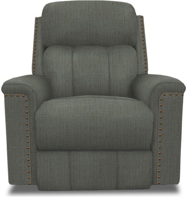 England Furniture Customizable EZ Motion Swivel Glider Recliner with Nailhead Trim-3