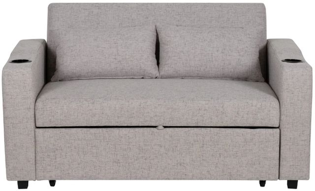 Linon Loren Gray Sofa Bed-1