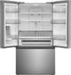 Midea 36" 32 Cu. Ft. Stainless Steel French Door Refrigerator with AutoFill Water Pitcher-4