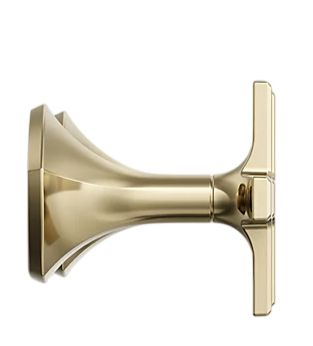 KOHLER® Occasion® Vibrant French Gold Bathroom Sink Faucet Cross Handle Trim-2