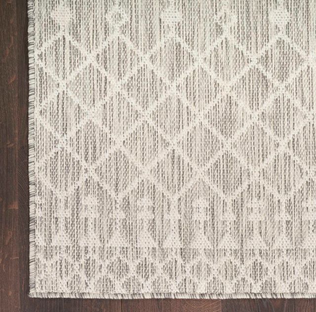Nourison Home™ Positano Light Gray 5'x7' Area Rug Style 1-4