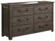 American Wholesale Furniture Denver 3-Piece Dark Brown Queen Bedroom Set-2