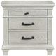 New Classic® Home Furnishings Silver Sands 4-Piece Gray Queen Panel Bedroom Set-4