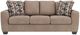 Benchcraft® Triston-Peaks Suede Queen Sleeper Sofa-2
