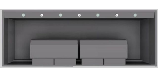 Vent-A-Hood® Designer Series 66" Gunsmoke Wall Mounted Range Hood-3