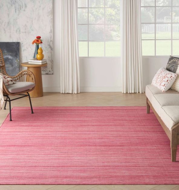 Nourison Home™ Interweave Rose 5'x7' Area Rug-1