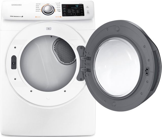 Samsung 7.5 Cu. Ft. White Front Load Gas Dryer-1