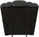 La-Z-Boy® Randell Dark Chocolate Leather Power Rocking Recliner with Headrest-3