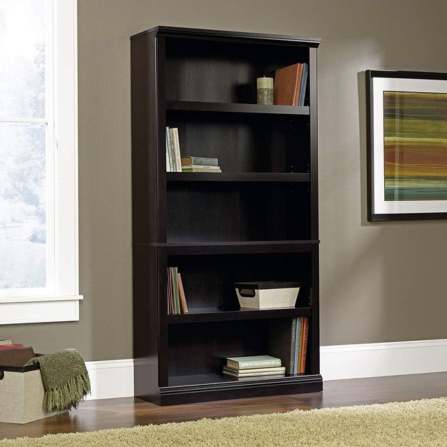 Sauder® Select Estate Black® 5-Shelf Bookcase-2