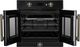 FORNO® Asti Alta Qualita 30" Black Single Electric Wall Oven -3