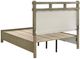 Coaster® Hazlewood 5-Piece Vineyard Oak Queen Panel Bedroom Set-2