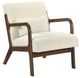 Homelegance® Twill Beige/Brown Accent Chair-0