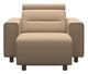 Stressless® by Ekornes® Customizable Emily Wide Arm Long Seat Chaise Sofa with Wood Legs-2
