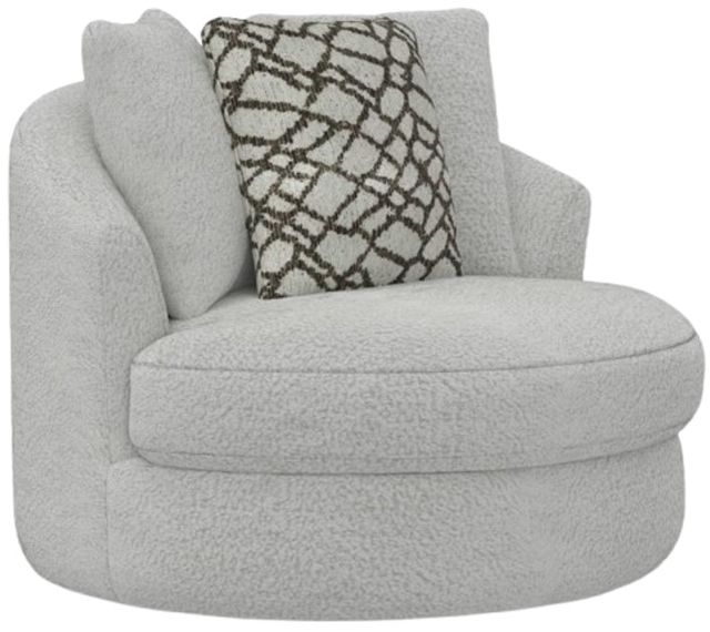 Corinthian Furniture Dutton Ivory Swivel Accent Chair-0