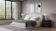 Modus Furniture Maya Brun King Upholstered Platform Bed-1