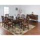 Sunny Designs Santa Fe 7 Piece Adjustable Height Dining Table and Stools Set-0