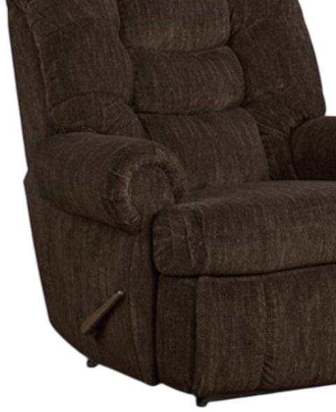 American Wholesale Furniture Bigmans Fudge Manual Recliner-1