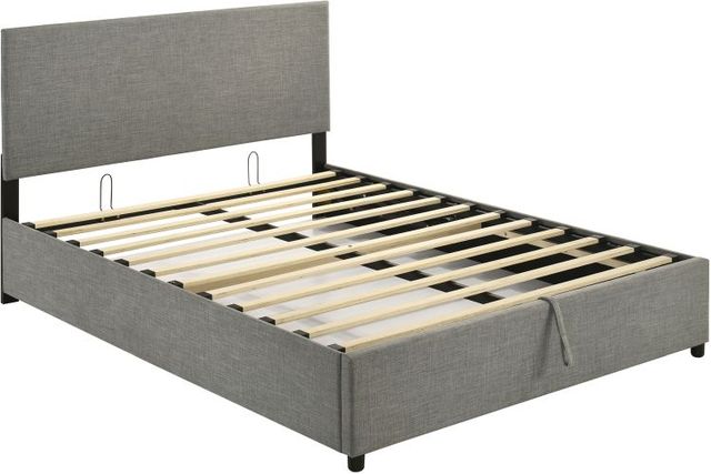 Coaster® Reeves Gray Youth Full Hydraulic Storage Panel Bed-2