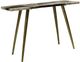 A & B Home Distressed Bronze Console Table-0