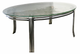 Forge Design Oasis Glass Top Coffee Table-0