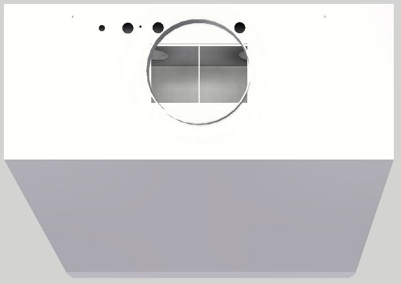 Vent-A-Hood® 30" White Wall Hood-1