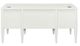 Martin Furniture Sashta White Half Pedestal Desk-2