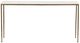 Dovetail Furniture Perujia Antique Brass/White Marble Console Table-1