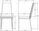 Amisco Customizable Luna Dining Side Chair-2