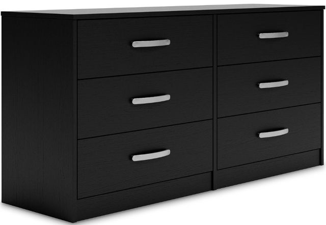 Signature Design by Ashley® Finch 3-Piece Black Queen Platform Bed Set-2