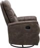 Emerald Home Danyon Tawny Manual Swivel Glider Recliner-4