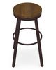 Amisco Customizable Connor Swivel Spectator Stool-1