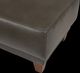 La-Z-Boy® Draper Pewter Leather Ottoman-4
