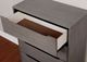 Furniture of America® Lennart Gray Nightstand-3