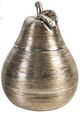 A & B Home Nolwenn Silver Large Pear Decorative Object-0